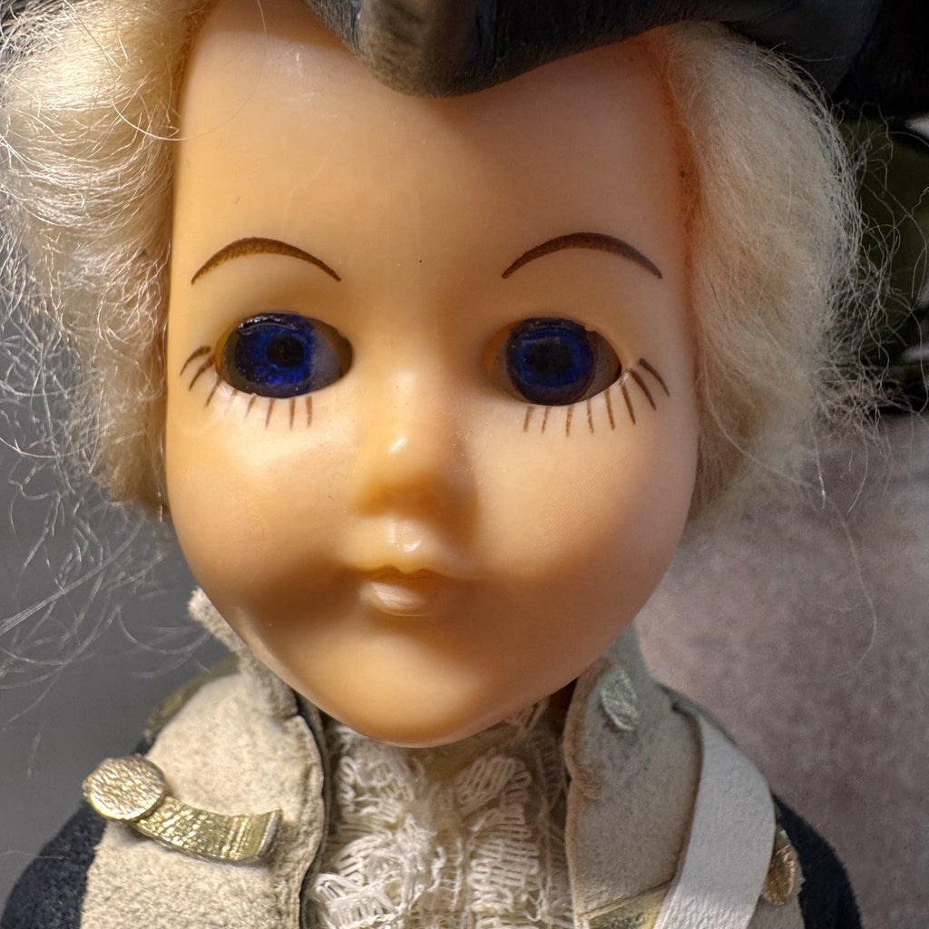 Vintage Carlson Dolls General George Washington 11" Handcrafted USA Stand Tag