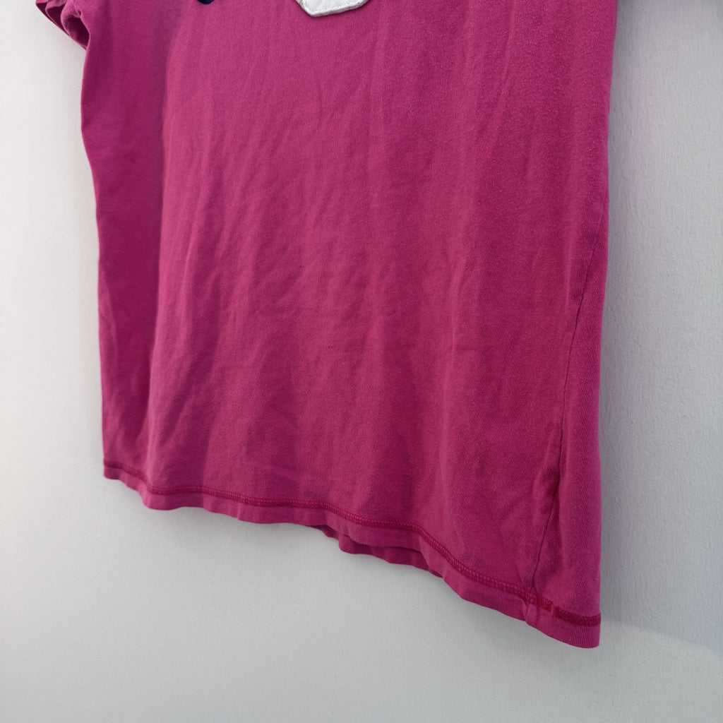 Aeropostale Aero Surf 87 Graphic T Shirt Pink Men’s Medium Cotton Tee Y2K
