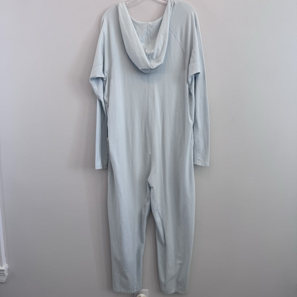 NWT Free People Movement Hot Shot Long-Sleeve Jumpsuit Arctic Snow Women’s L