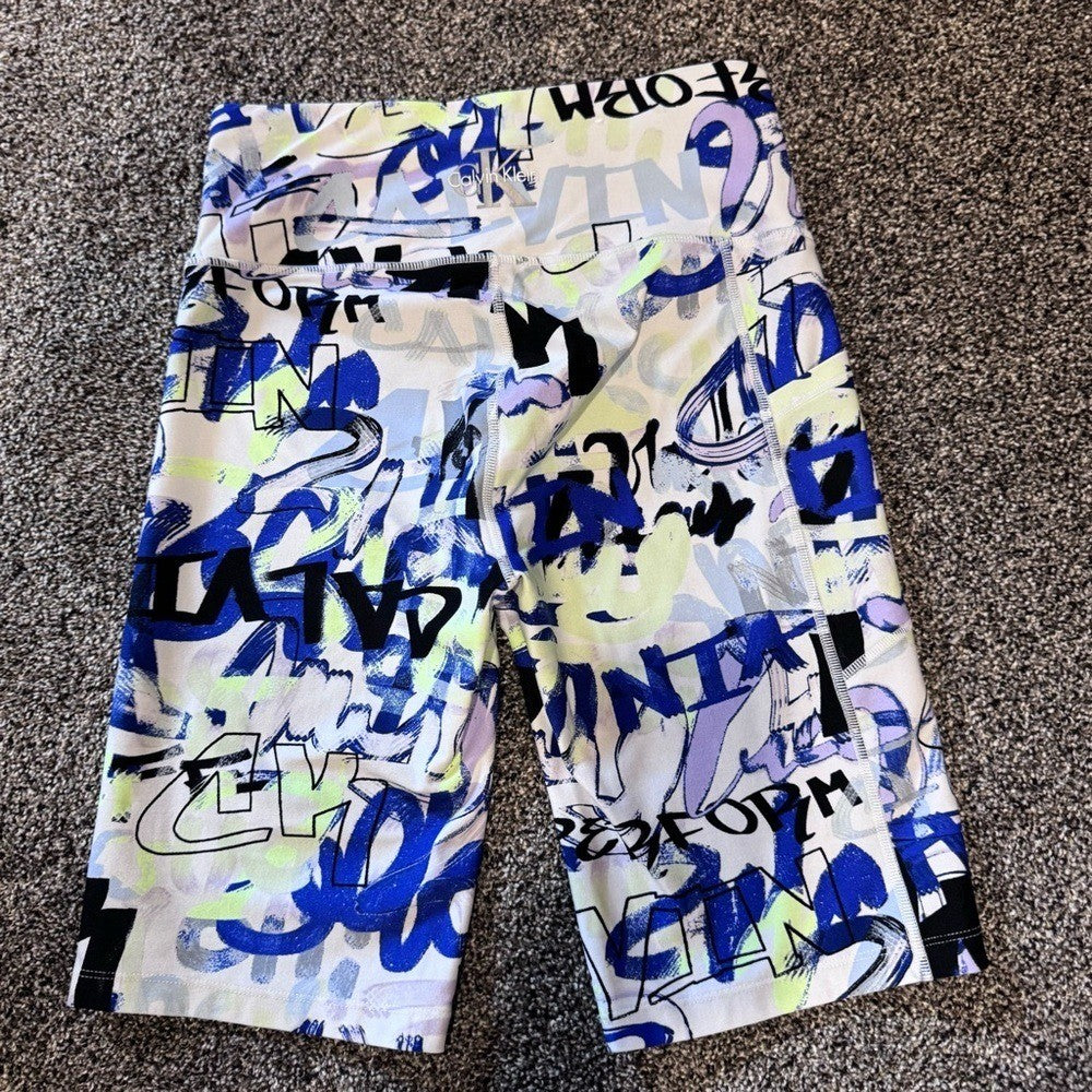 Calvin Klein performance bike shorts Compression shorties pocket running small
