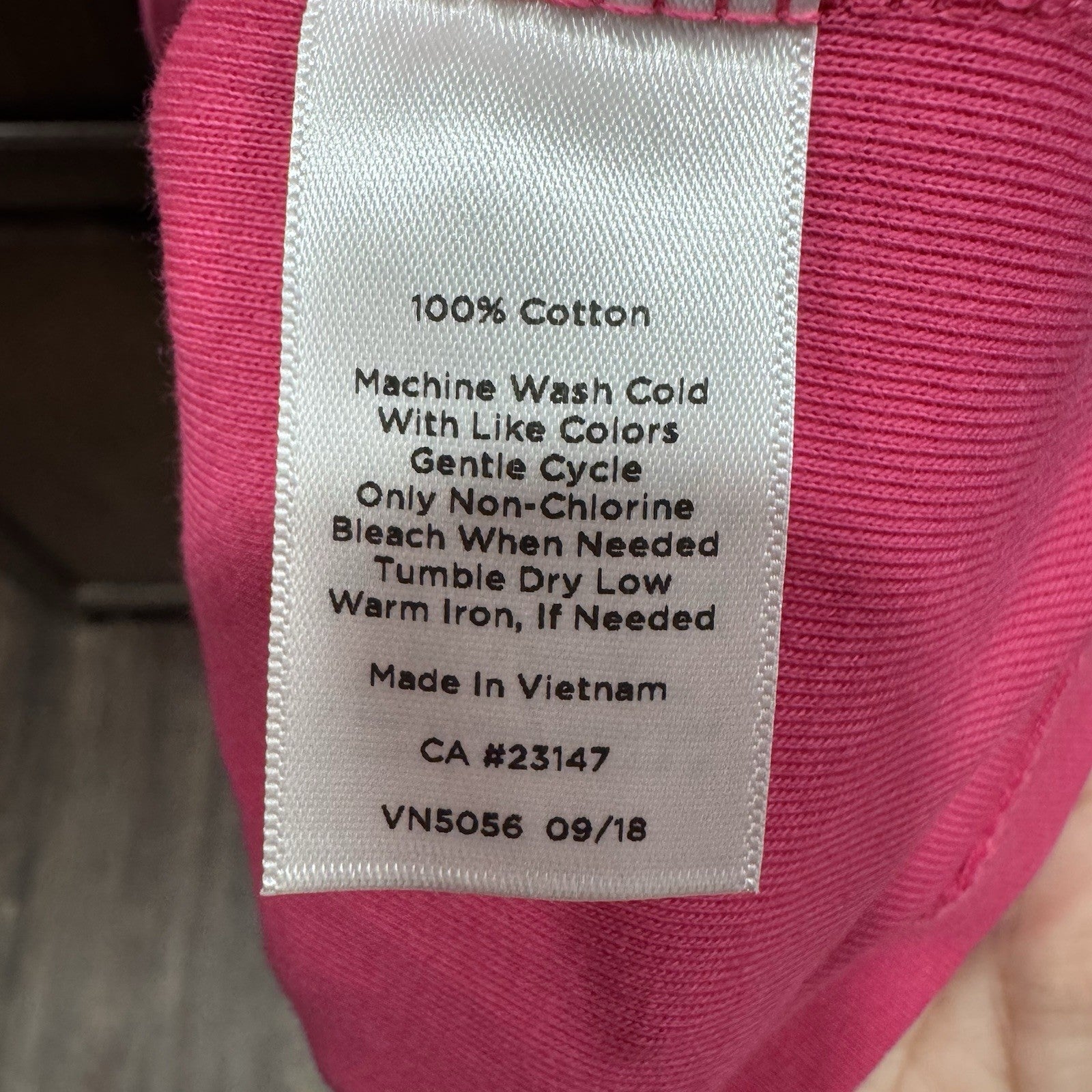 NWT Talbots Women’s T-Shirt XL Pink Short Sleeve 100% Cotton Classic Fit Tee