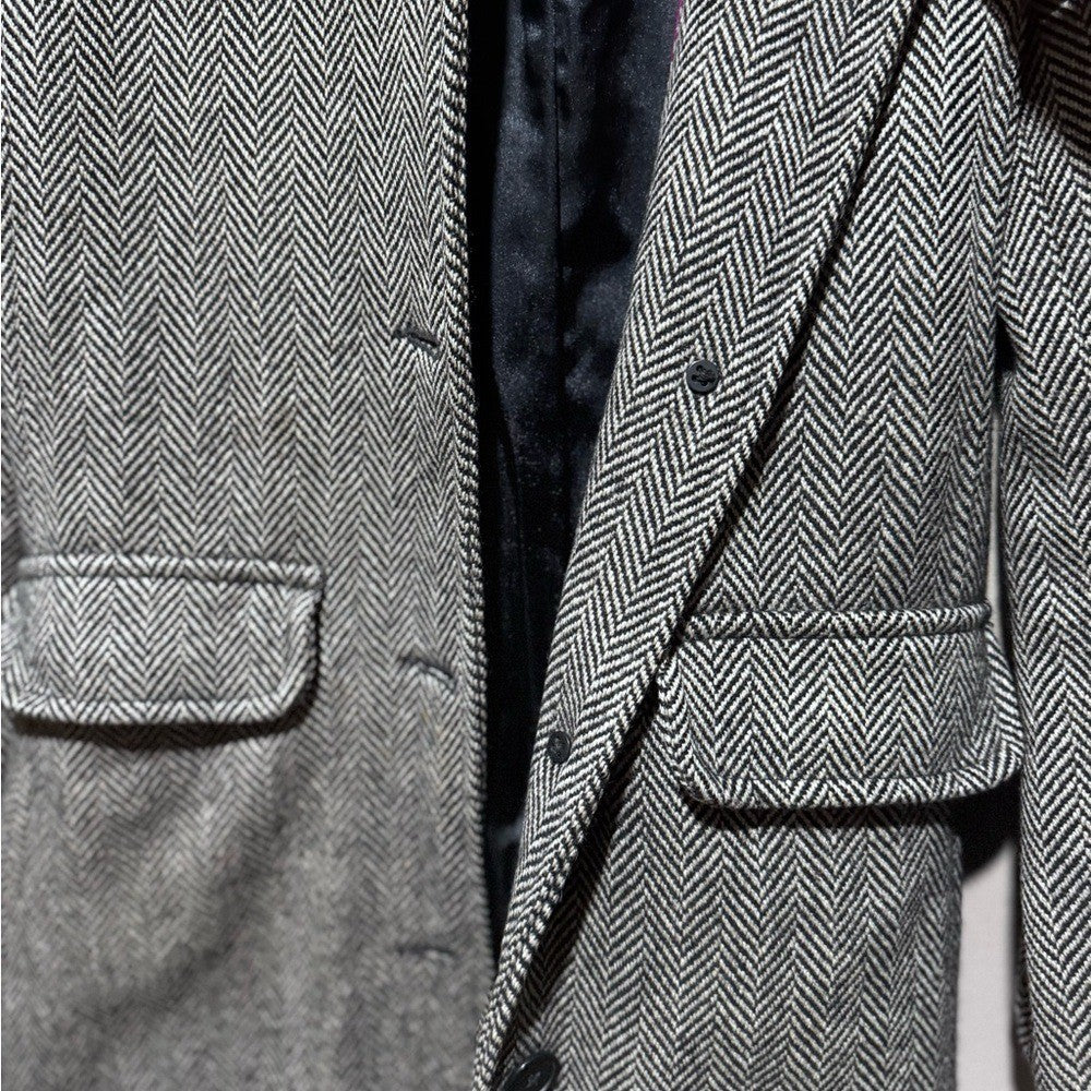 Isaac Mizrahi for Target Herringbone Wool Coat – Women's Small