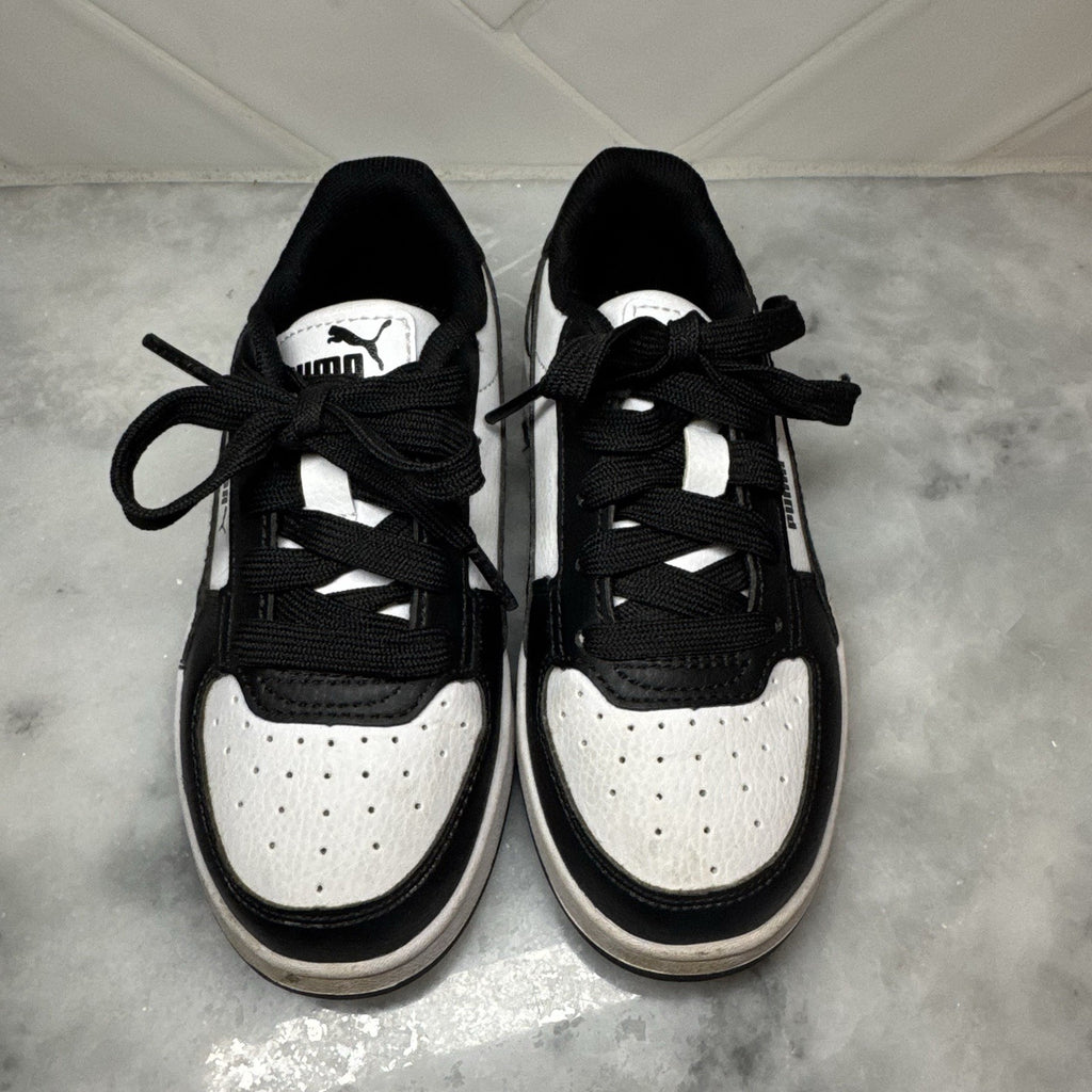 Puma Caven 2.0 Kids Black White Sneakers Size 11C 393838-26