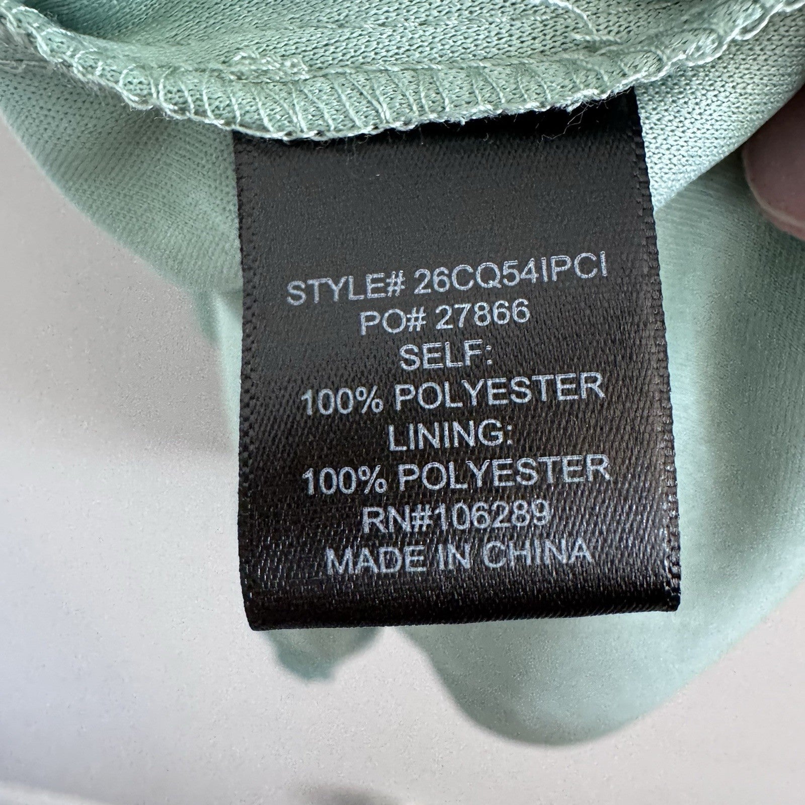 Trixxi Womens S Sage Green Swiss Dot Puff Sleeve Mini Dress NWT