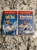 Herbie the Love Bug VHS Lot: The Love Bug & Herbie Rides Again Vintage