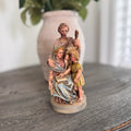 Vintage Holy Family Figurine Made in Italy Nativity Jesus Mary Joseph 7"