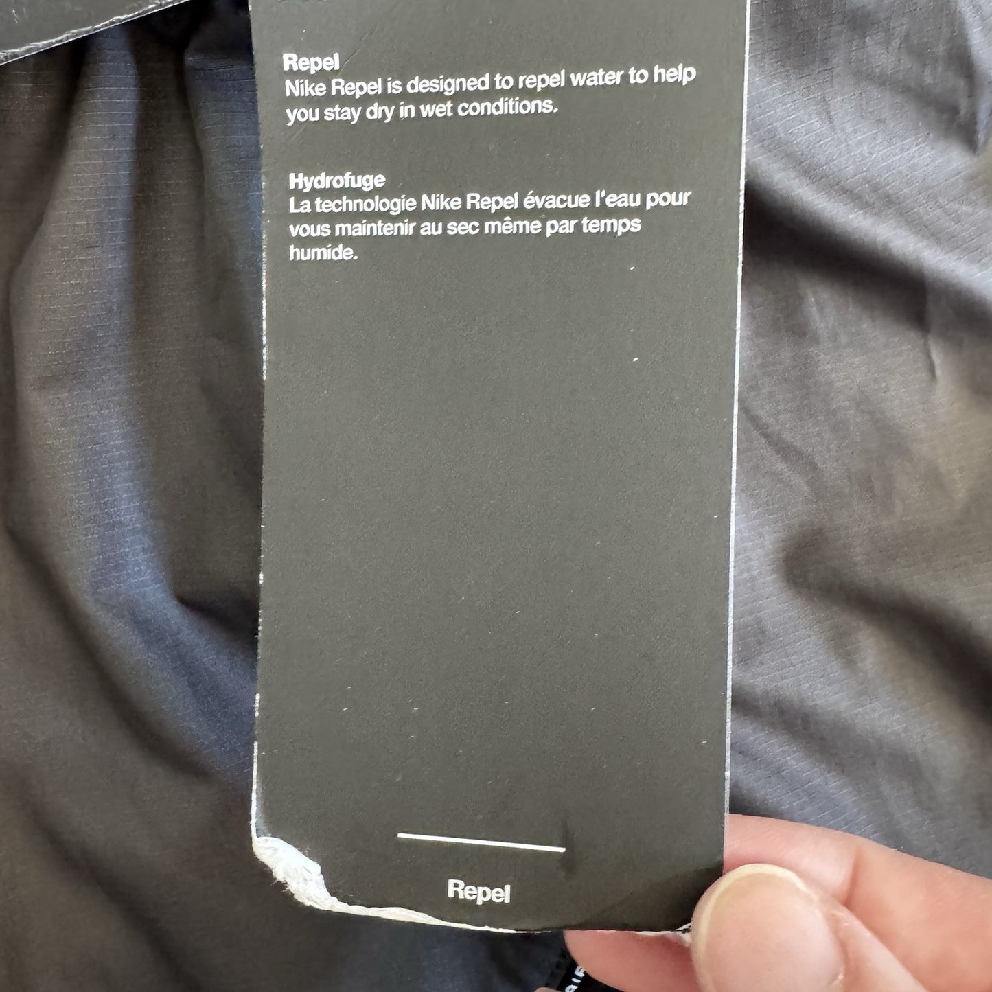 Nike Repel Womens Running Shorts Black Water Resistant NWT Size Small