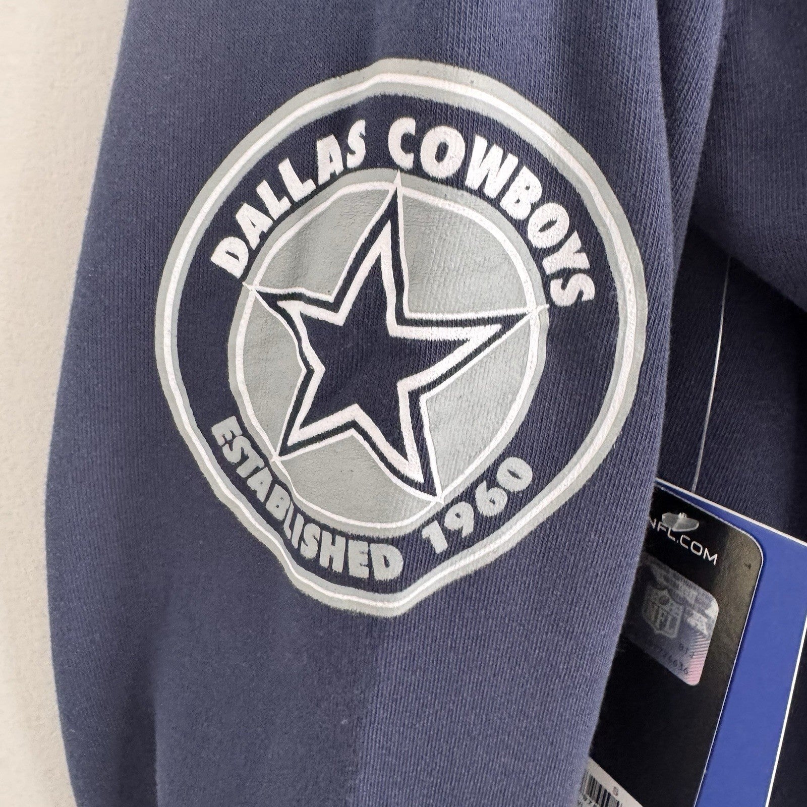 NFL Dallas Cowboys Ultra Game Hoodie Navy Blue Men's Small NWT