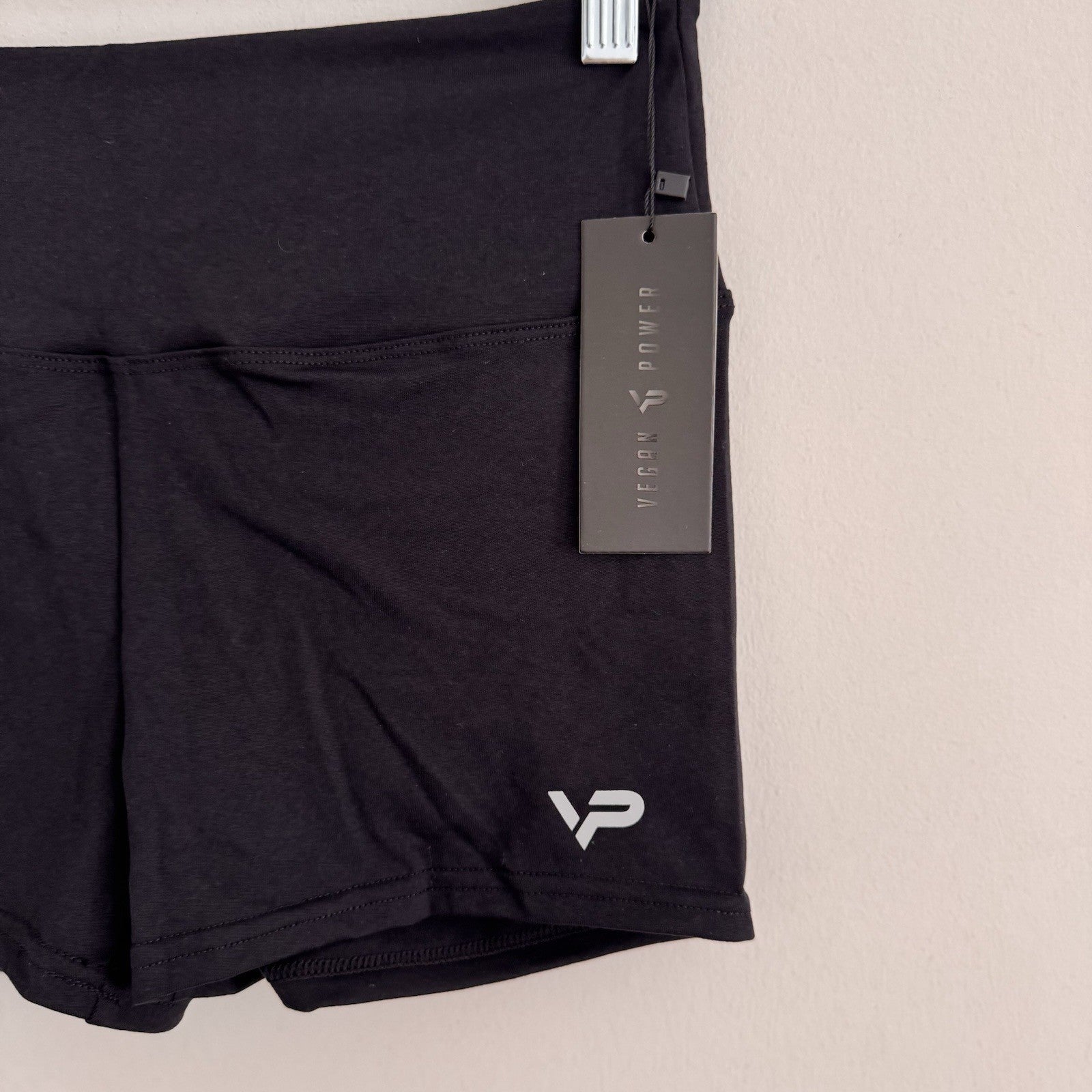 High Waist Scrunch Butt Shorts Women’s Yoga Gym Fitness Athletic Black Size SML