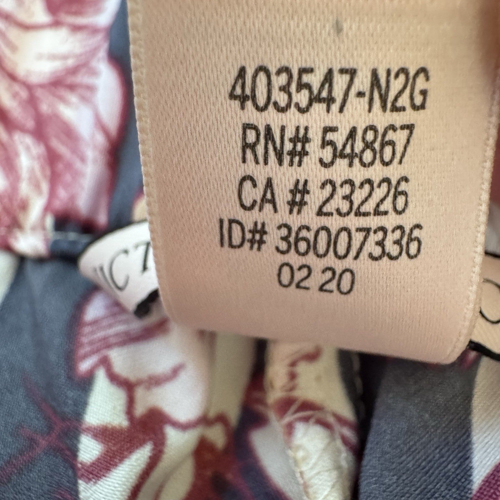 Victoria’s Secret Floral Stripe Pajama Shorts Women’s Small Lounge Sleepwear