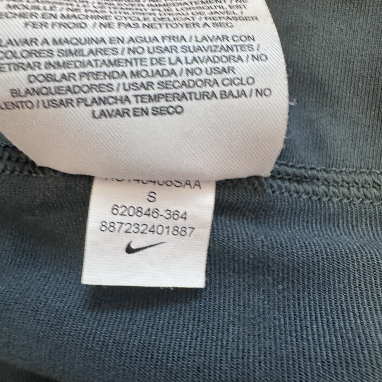 Nike Dri-Fit Womens Tennis Skort Small Dark Teal Athletic Skirt Shorts