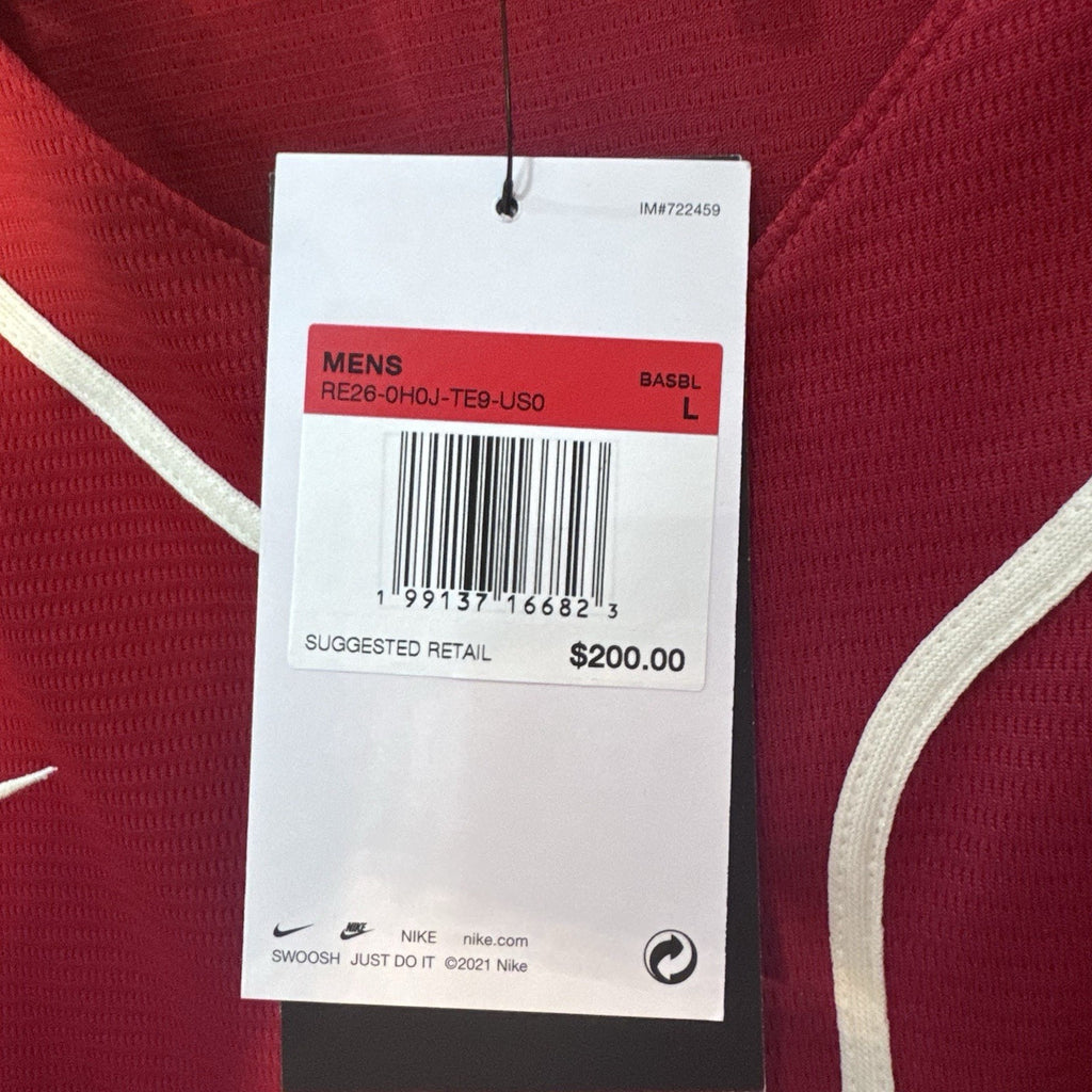 NWT Nike Texas Rangers Adolis Garcia #53 2026 City Connect Tejas Jersey L