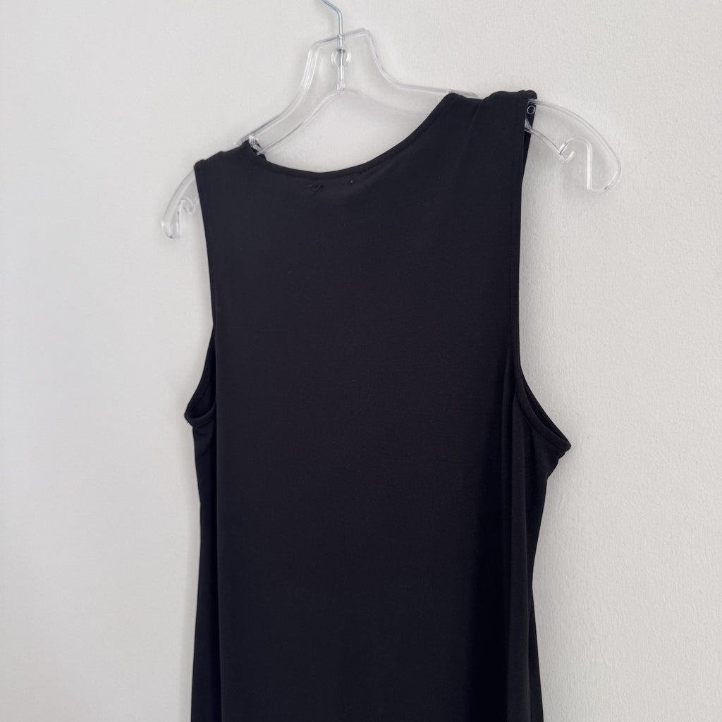 Michael Kors Black Lace-Up Sleeveless Dress Size Small