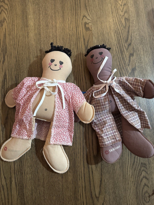 2 Shadow buddies Special buddies For Special Children Heart Surgery Doll