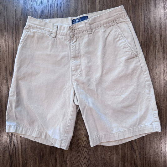Vintage Polo Ralph Lauren Prospect Chino Shorts Mens32 Khaki Cotton Classic Fit