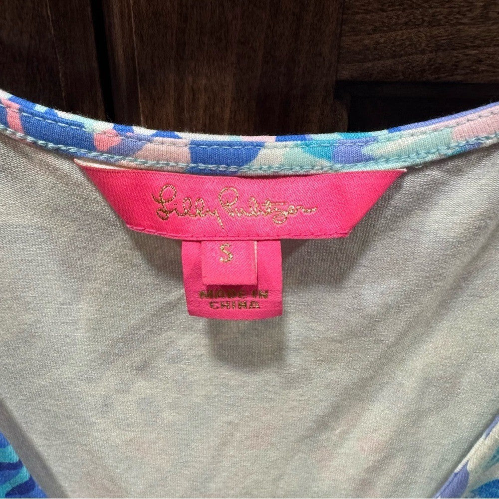 Lilly Pulitzer Women's Sleeveless Jumpsuit Size S – Tropical Print Paulina