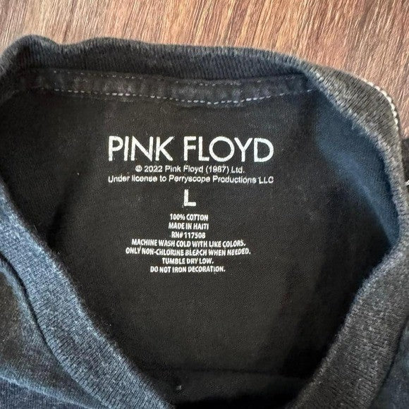 Pink Floyd Dark Side of the Moon graphic tee size large #rock