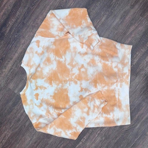Women's NBA New York Knicks Retro Tie Dye Crew Sweatshirt Size large