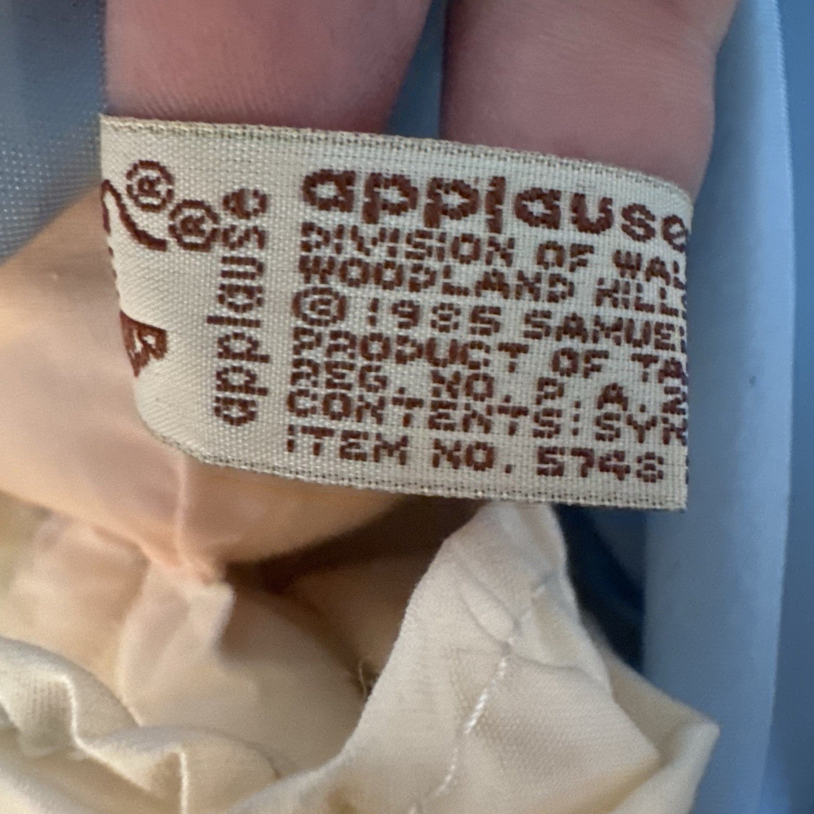 Vintage 1985 Precious Moments Applause #5748 Graduation Doll Plush w/ Tags