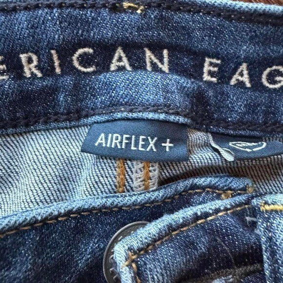 American Eagle Airflex Slim Distressed Men's 26x28 Medium Wash Jeans