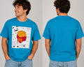 McDonald’s Fries Graphic T-Shirt Mens Large Blue Fast Food Character Authentic