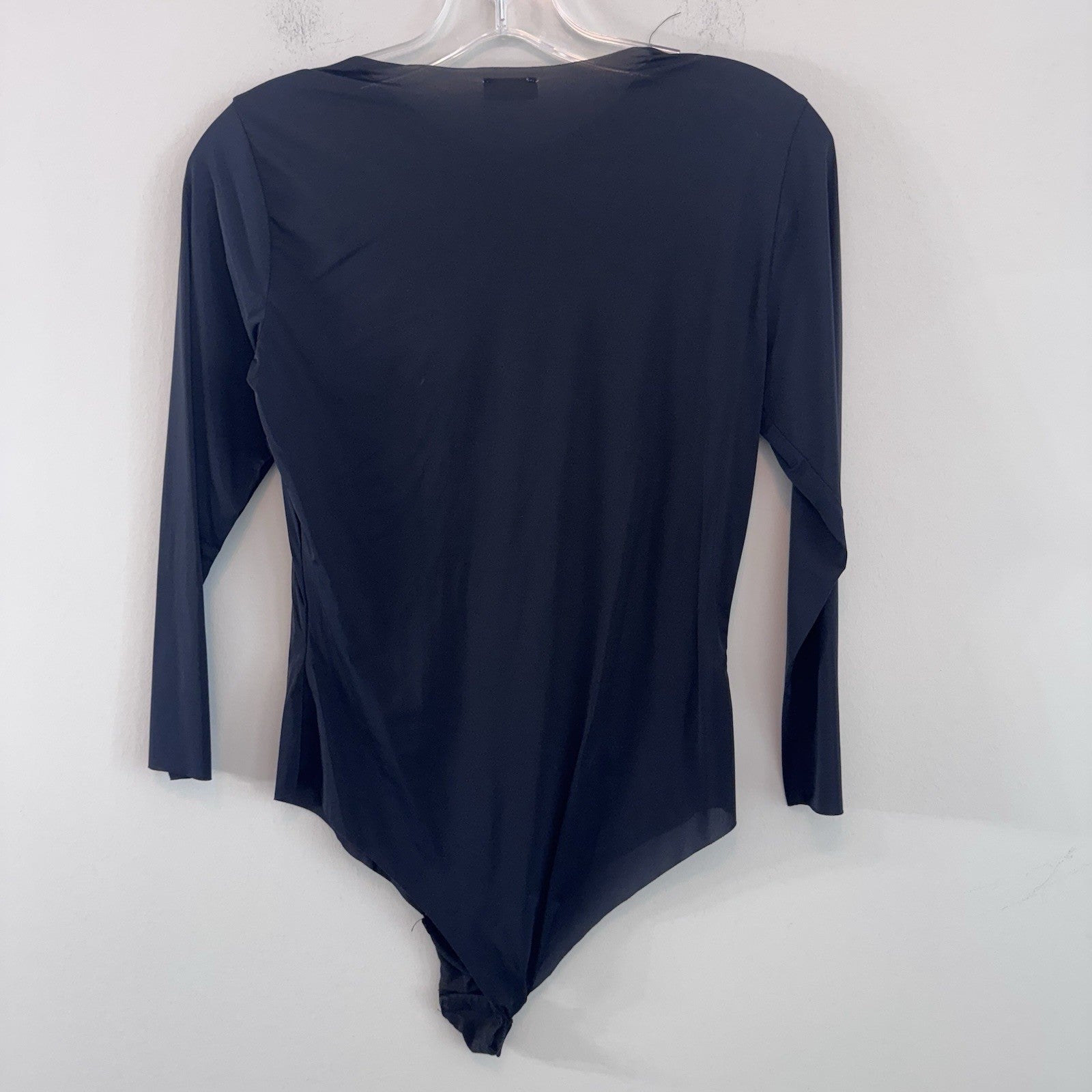 Free People Intimately Black Long Sleeve Bodysuit Women’s XS Stretch Basic