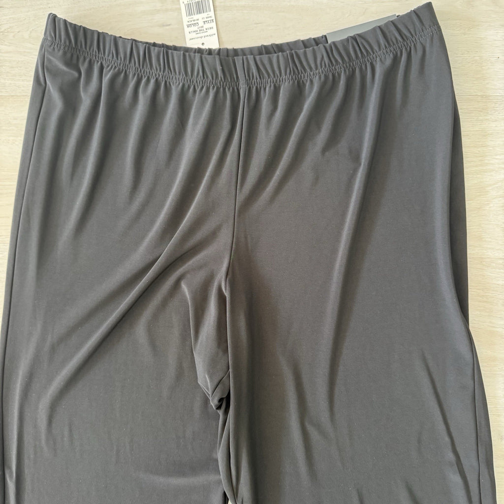 Alfred Dunner NWT Size 20 Black Classic Fit Pull On Pants