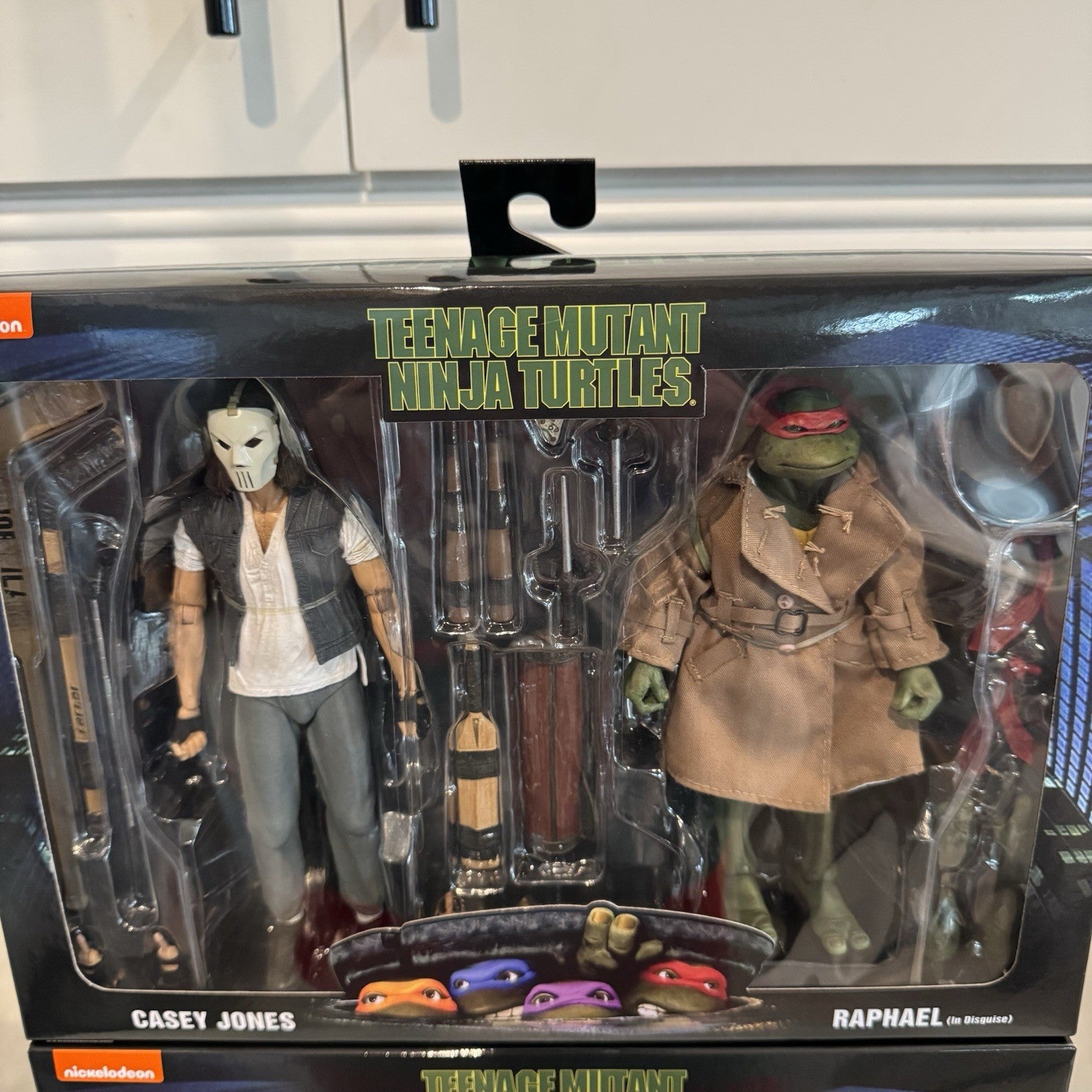 NECA TMNT Movie Casey Jones Raphael Oroku Saki Hamato Yoshi 2-Pack Lot NIB