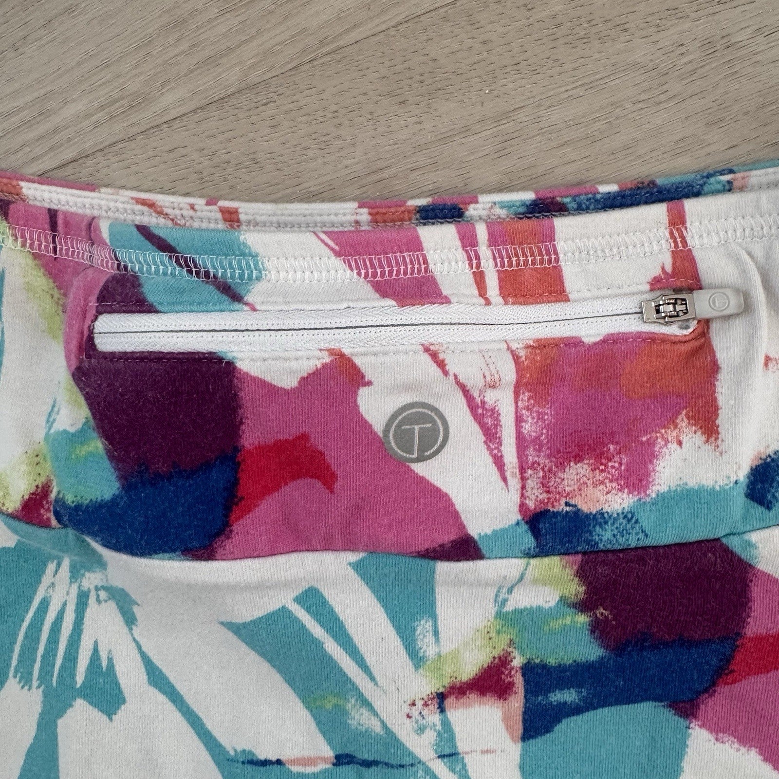Talbots XS Shorts Bundle Lot 3 Tropical Pull On Summer Casual Linen