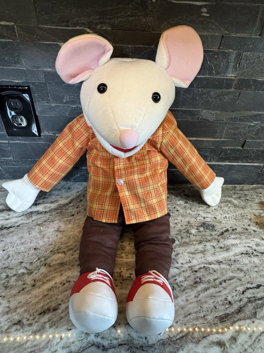 Silly Puppets Stuart Little 2008 Full Body Puppet Sneakers  24” Inches HTF Adult