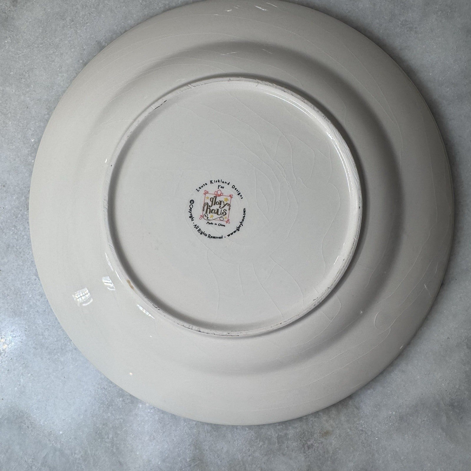 Glory Haus Wedding Plate And They Lived Happily Ever After 10”