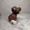 Cincinnati Reds Fiona Hippo Figurine Zoo Souvenir Baseball Resin