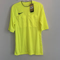 Nike Men’s Dri-Fit Soccer Referee Jersey Neon Volt Yellow DH8024-702 Small NWT