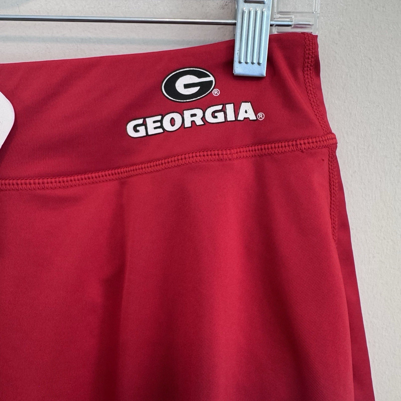 NWT ZooZatz Georgia Bulldogs Flowy Skort Red UGA Skirt Shorts Women's Medium
