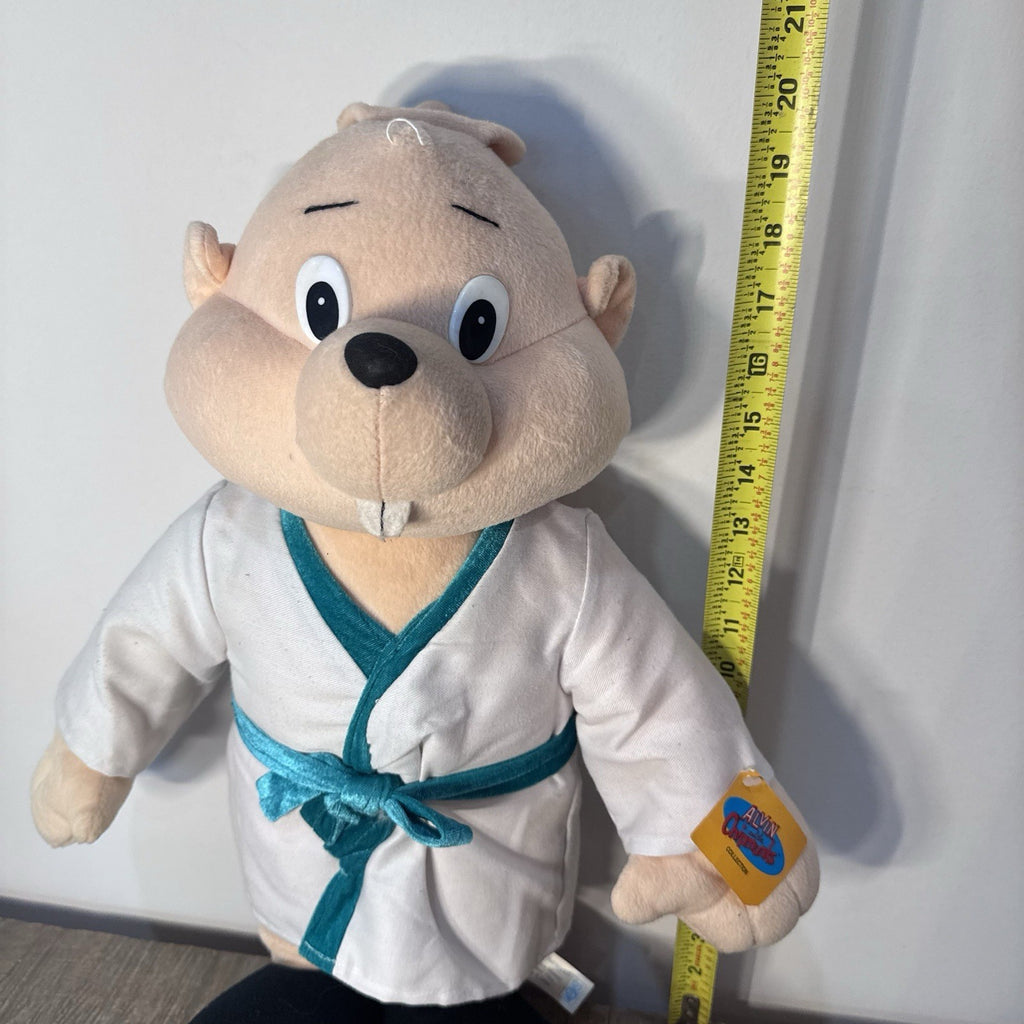 Vintage Alvin & Chipmunks Theodore Plush Toy Network Robe 19” w/ Tag