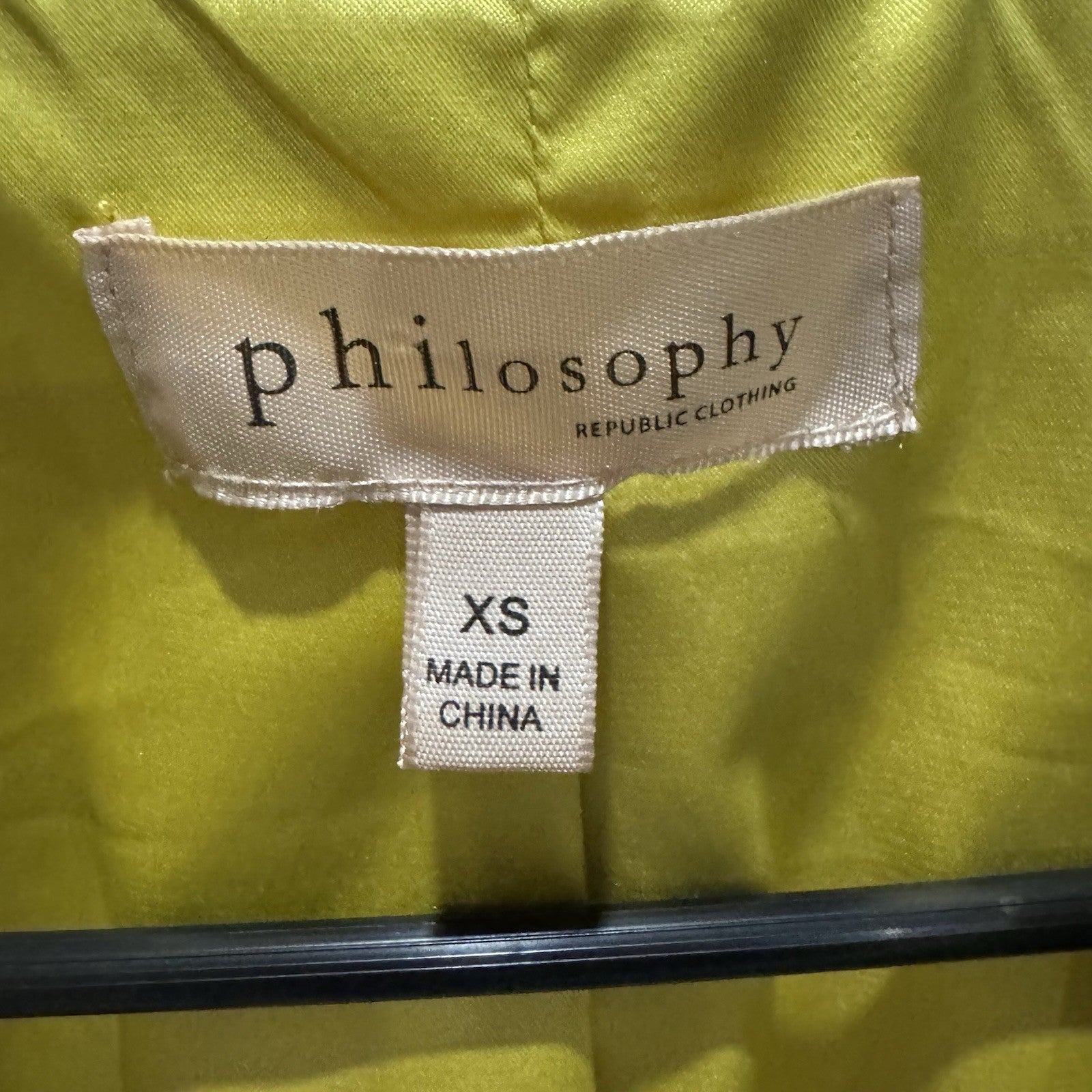 Philosophy Jacket Women's  Faux Suede Moto Blazer S Zippers Size Small