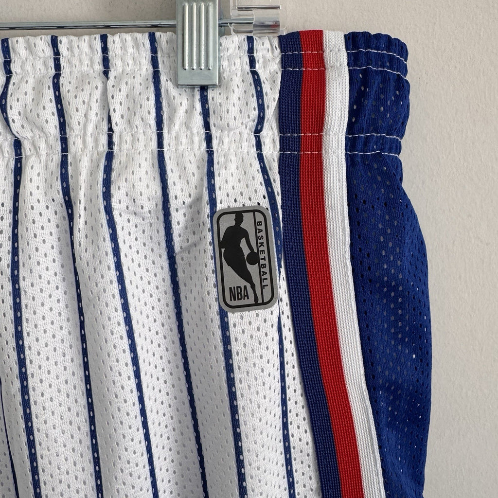 NBA All-Star Western Eastern Conference Big Show Shorts White Blue XL NWT 1996