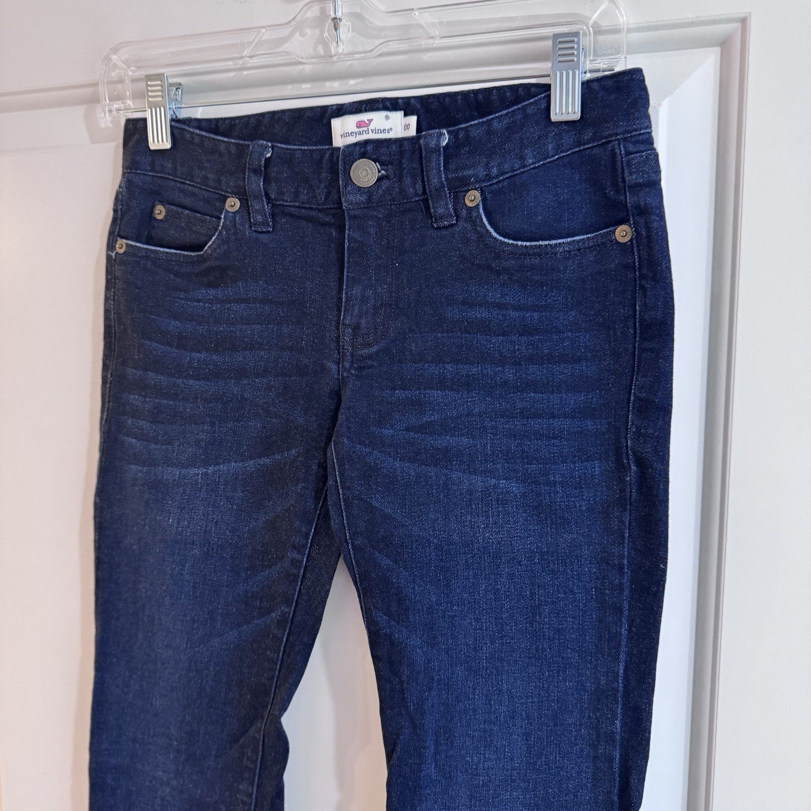 Vineyard Vines Womens Skinny Jeans Size 00 Dark Wash Stretch Denim