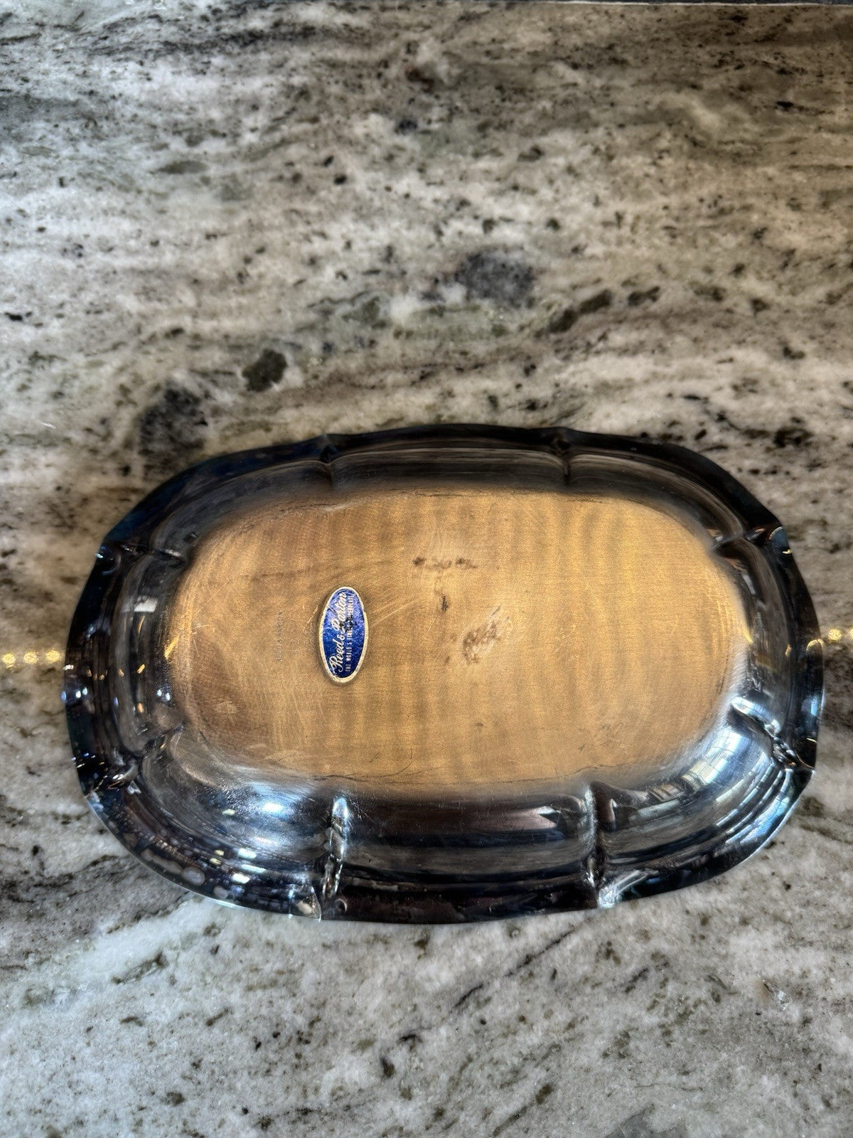 Vintage Reed & Barton 1607 Silver Tray / Dish / Server
