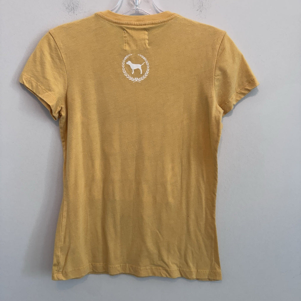 Victoria’s Secret PINK USC Southern California Tee Shirt M Yellow Y2K