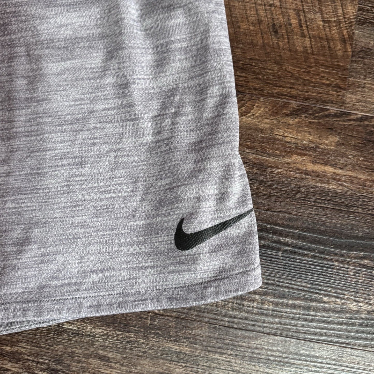Nike Dri-FIT Gray Training Shorts Size M | Men’s Athletic Gym Workout Shorts