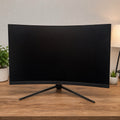MSI G32C4X 31.5” Curved Gaming Monitor 250Hz 1080p Cracked Screen Parts 3DA6