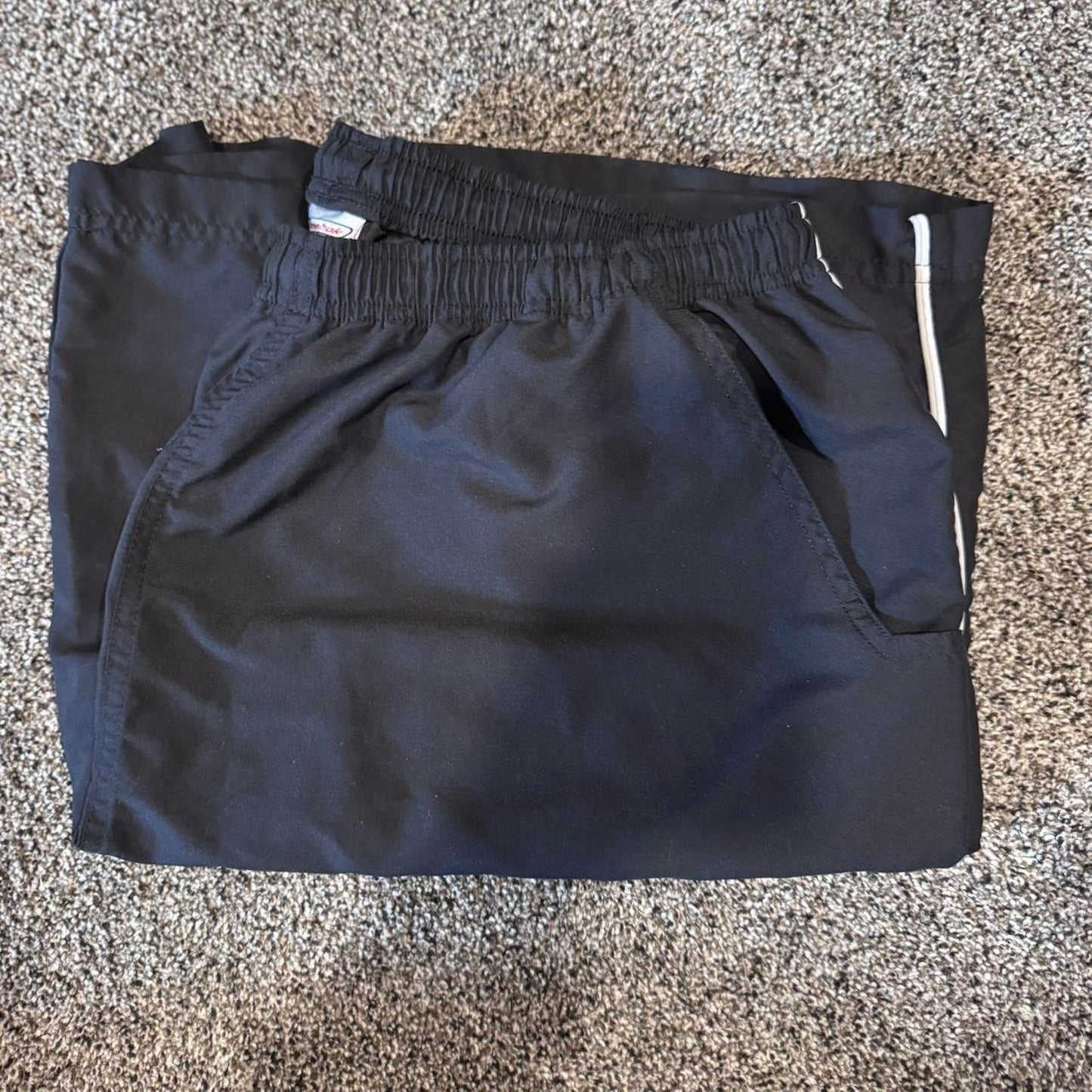 Vintage Reebok Black Athletic Cargo Shorts - XXL