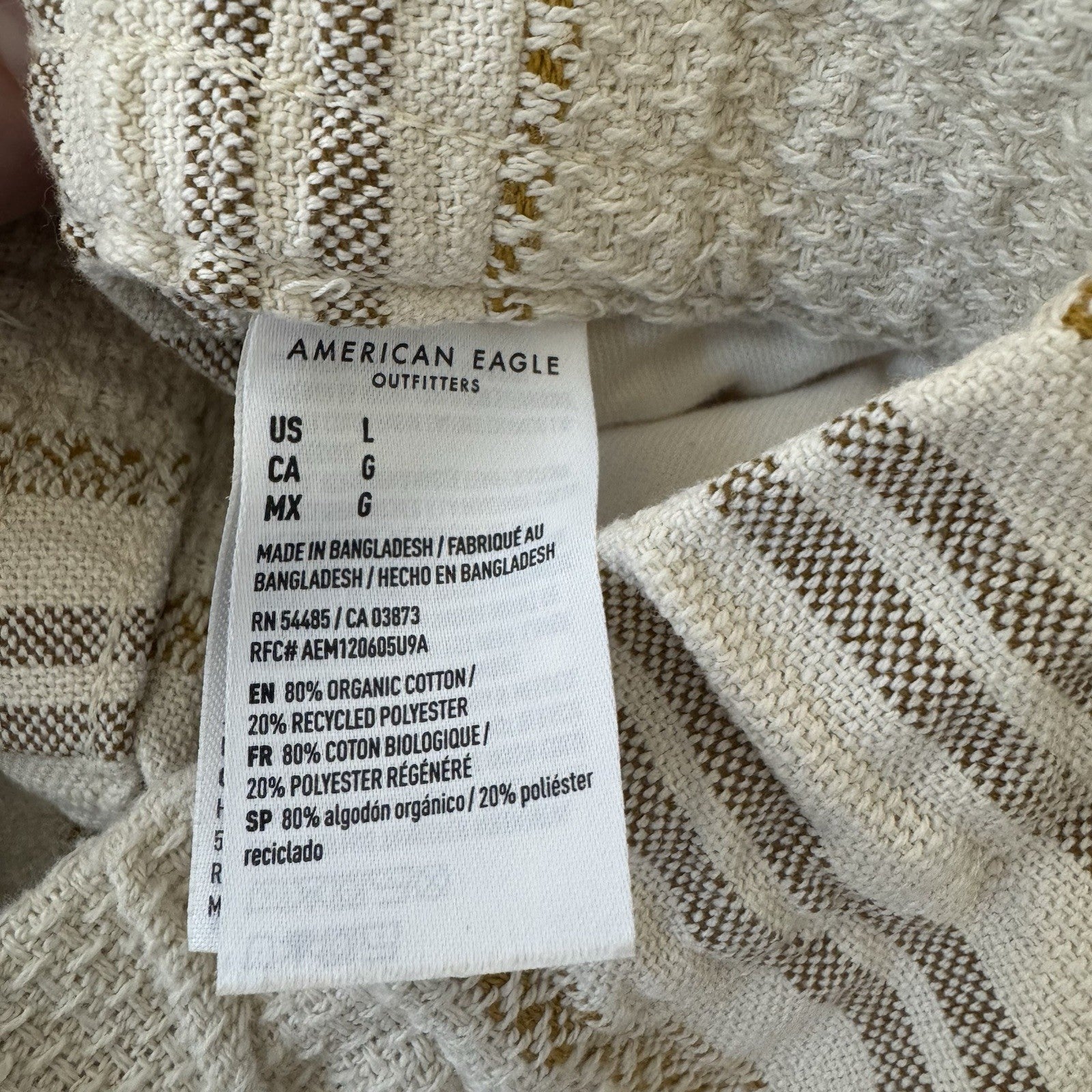 American Eagle outfitters Men’s Brown shorts size L Premium Soft Beach Summer