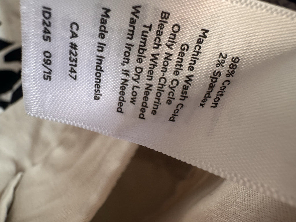 Talbots Petite 6P Lot Dress Skirt Capri Pants 4pc Blue Beige Work Casual