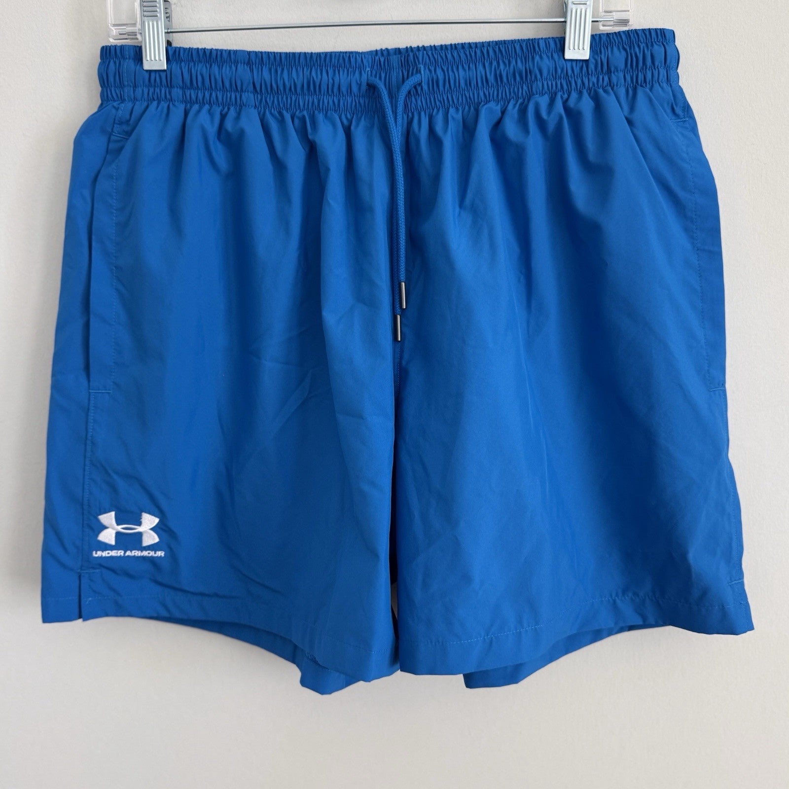 Under Armour Men's L Essential Volley Short Royal Blue NWT Swim Trunk Training