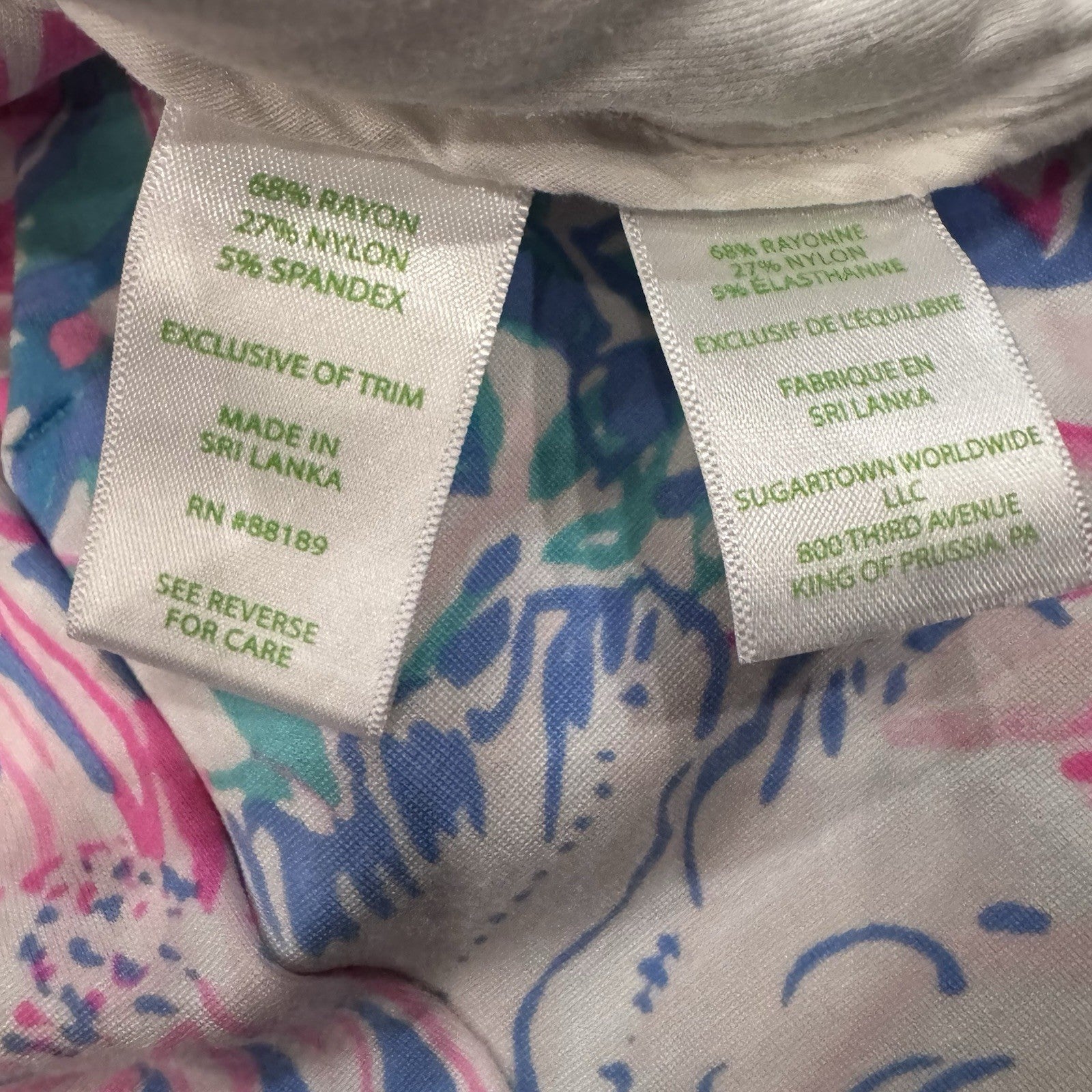 Lilly Pulitzer Women’s Size 2 Pink Floral Print Shorts Vibrant Summer