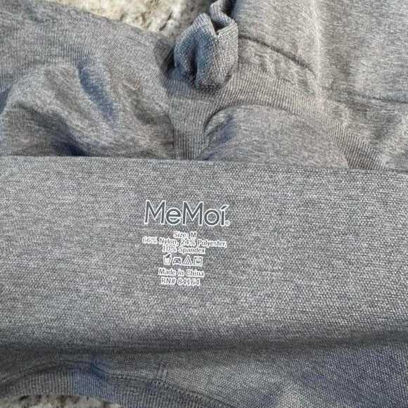 MeMoi Gray Seamless Shapewear Shorts - Size M
