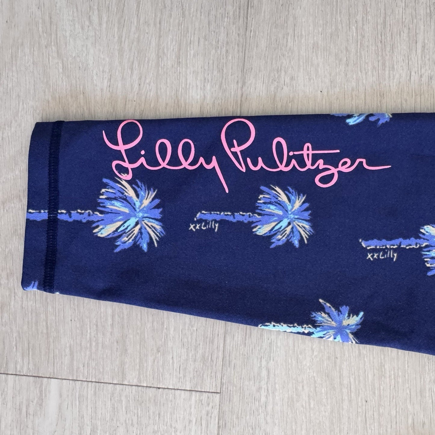 Lilly Pulitzer Luxletic Leggings Women’s Small Palm Tree Print