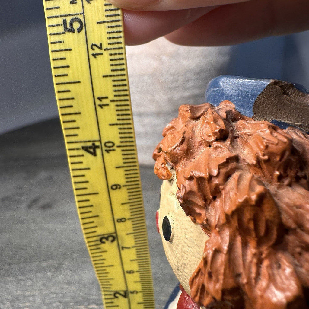 Vintage 1992 Raggedy Andy Resin Figurine 4.25" Character Statue 2411 AS IS